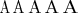 $$\scalebox{0.8}[1]{\(\mathrm A\)} \, \scalebox{0.9}[1]{\(\mathrm A\)} \, \scalebox{1}[1]{\(\mathrm A\)} \, \scalebox{1.1}[1]{\(\mathrm A\)} \, \scalebox{1.2}[1]{\(\mathrm A\)}$$