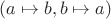 $(a\mapsto b,b\mapsto a)$