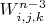 $W^{n-3}_{i,j,k}$