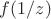 $f(1/z)$