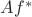 $Af^*$