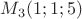 $M_3 (1;1;5)$