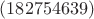 $(182754639)$