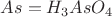 $As=H_3AsO_4$
