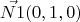 $$\vec{N1}(0,1,0)$$