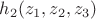 $h_2(z_1,z_2,z_3)$ $h_2(z_1,z_2,z_3)$