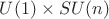 $U(1)\times SU(n)$