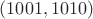 $(1001,1010)$