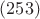 $(2 5 3)$
