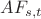 $AF_{s,t}$