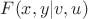$F(x,y|v,u)$