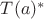 $T(a)^*$