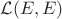 $\mathcal L(E,E)$