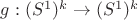 $g: (S^1)^k \to (S^1)^k$