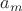${a_m}$
