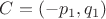 $C=(-p_1,q_1)$