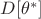 $D[\theta^*]$