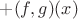 $+(f,g)(x)$