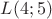 $L(4;5)$