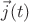 $\vec{j}(t)$