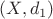 $(X,d_1)$