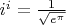$i^i=\frac1{\sqrt{e^\pi}}$