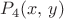 $P_4(x,\,y)$