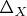 $\Delta_X$