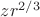 $zr^{2/3}$