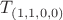 $T_{(1,1,0,0)}$