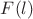$F(l)$
