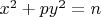 $x^2+py^2=n$