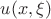 $u(x,\xi)$