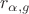 $r_{\alpha, g}$