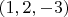 $(1,2,-3)$