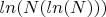 $ln(N(ln(N)))$