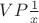 $VP\frac{1}{x}$