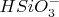 $HSiO_3^-$