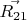 $\vec {R_{21}}$