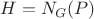 $H=N_G (P)$