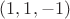 $(1,1,-1)$