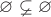 \varnothing  \varsubsetneq  \varnothing