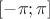 $[- \pi; \pi]$