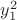$y_1^2$