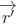 $\overrightarrow{r'}$