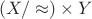 $(X/\approx)\times Y$