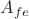 $A_{fe}$