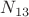 $N_{13}$