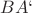$BA`$