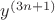 $y^{(3n+1)}$